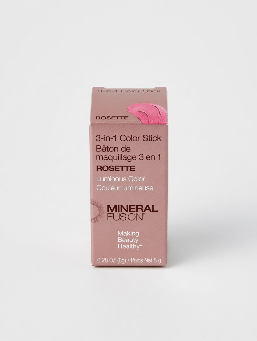 Mineral Fusion 3-in-1 Color Stick - Rosette