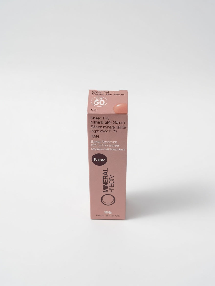Mineral Fusion Sheer Tint Mineral SPF Serum, Tan, 1 fl oz (30 mL)