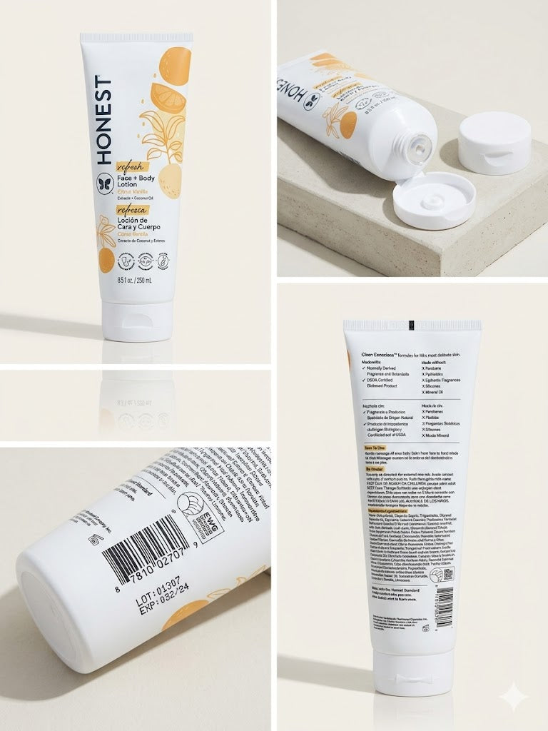 Summer Fresh Bundle | Schmidt's Deodorant + Honest Citrus Vanilla Lotion