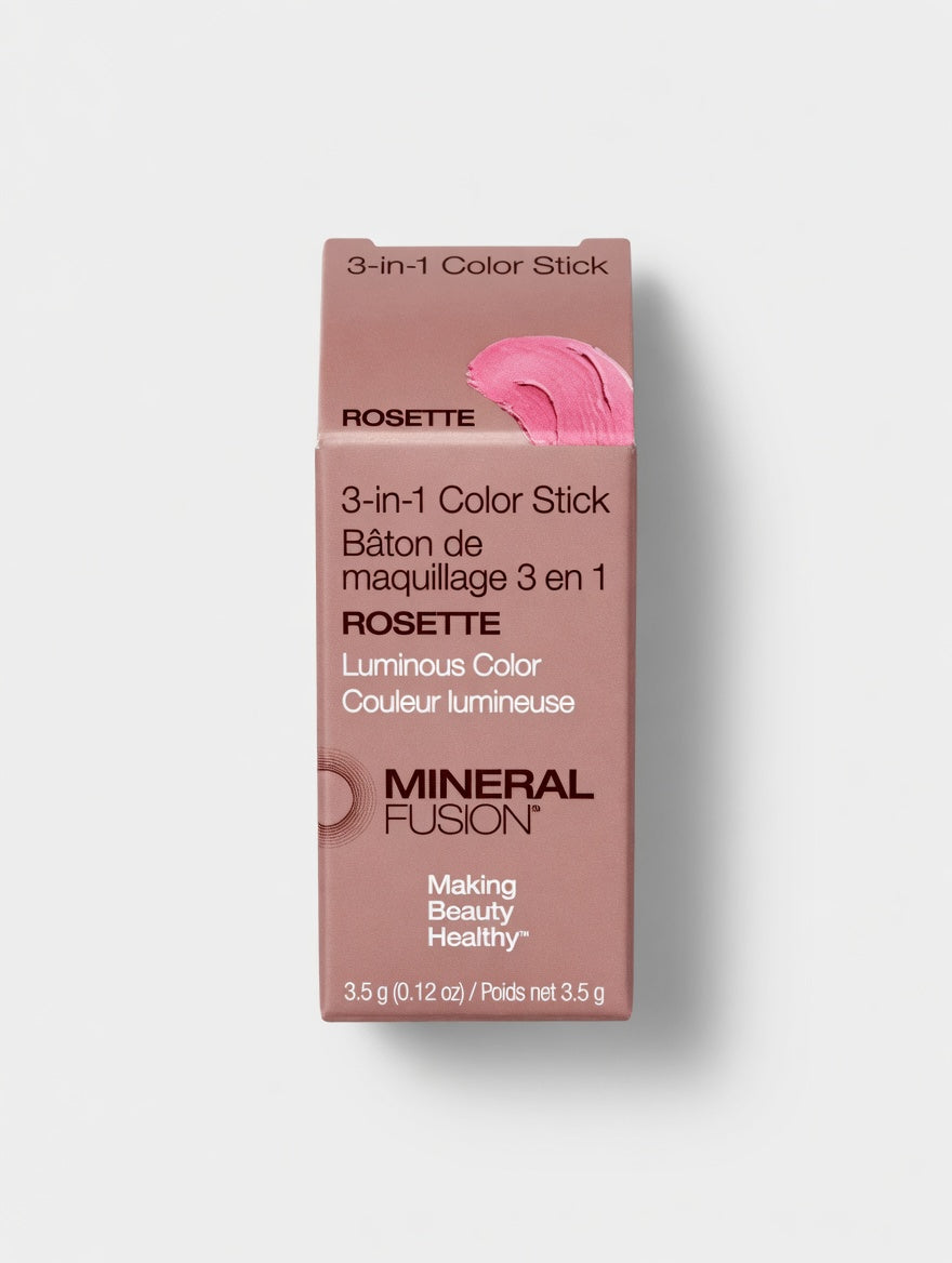 Mineral Fusion 3-in-1 Color Stick - Rosette