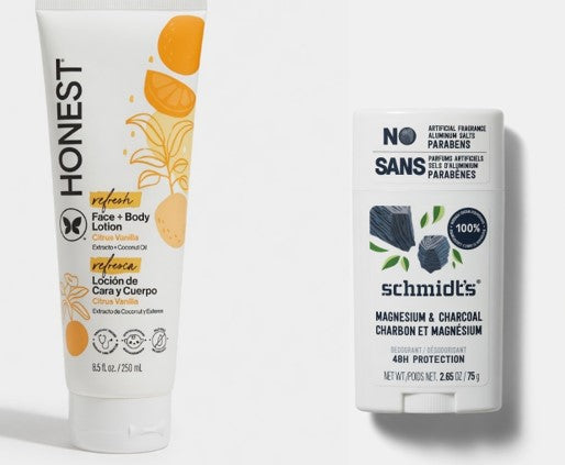 Summer Fresh Bundle | Schmidt's Deodorant + Honest Citrus Vanilla Lotion