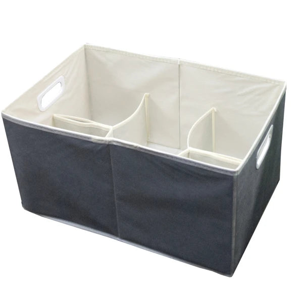 Collapsible Storage Box with Dividers