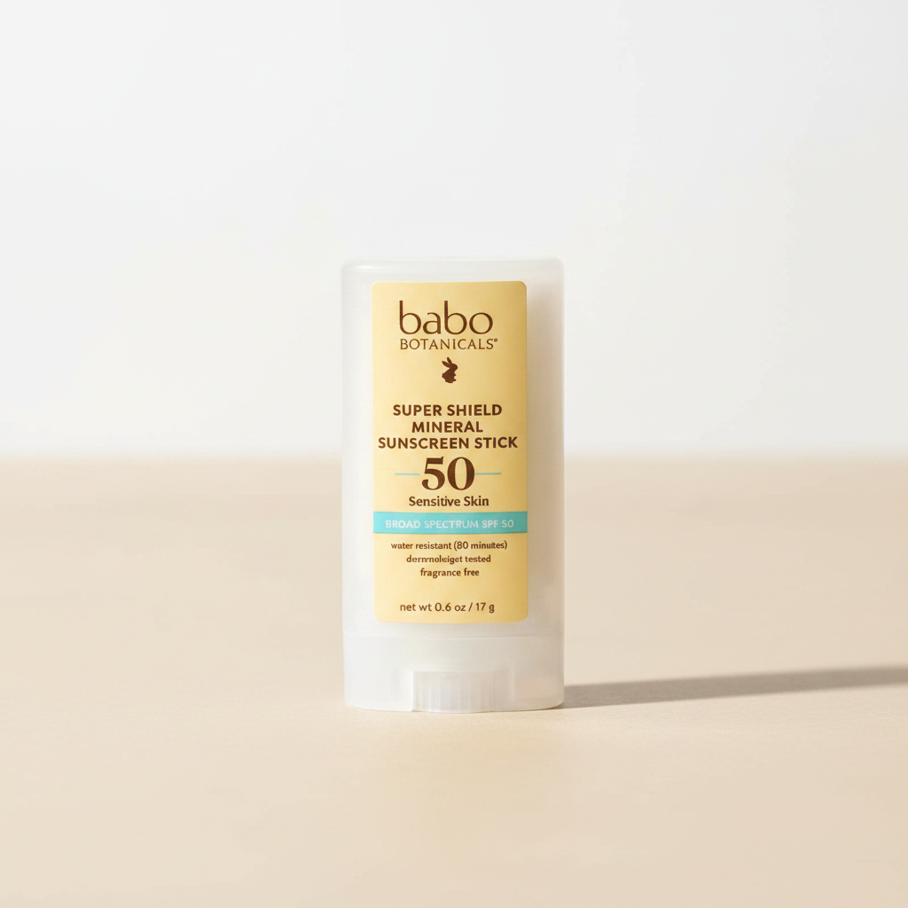 Babo Botanicals Super Shield Mineral Sunscreen Stick SPF 50 - stick de pie