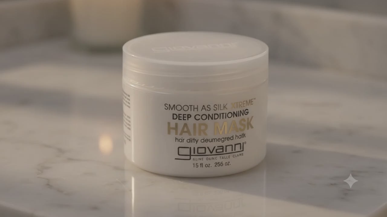 Giovanni Smooth as Silk Xtreme Deep Conditioning Hair Mask 10 oz